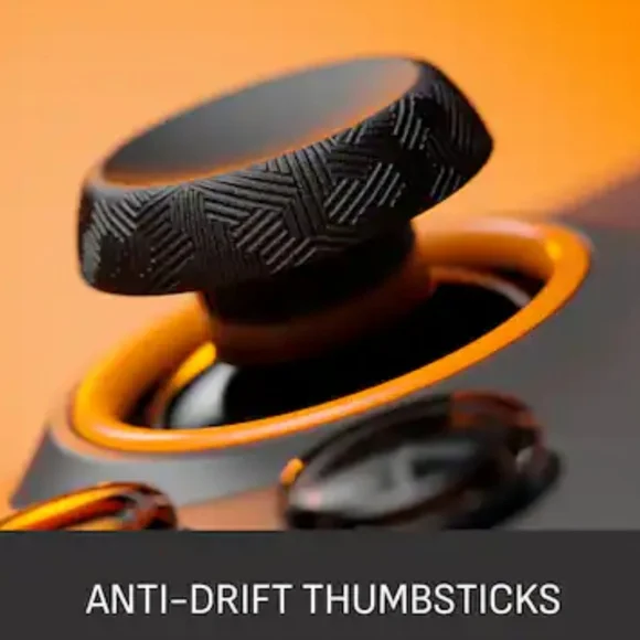 Wireless Controller - Black with Orange Accents Controllers